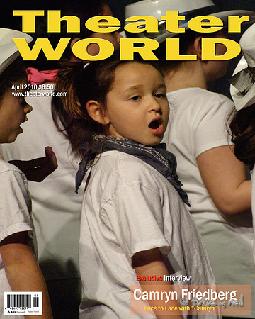 Theater World Magazine Template Camryn